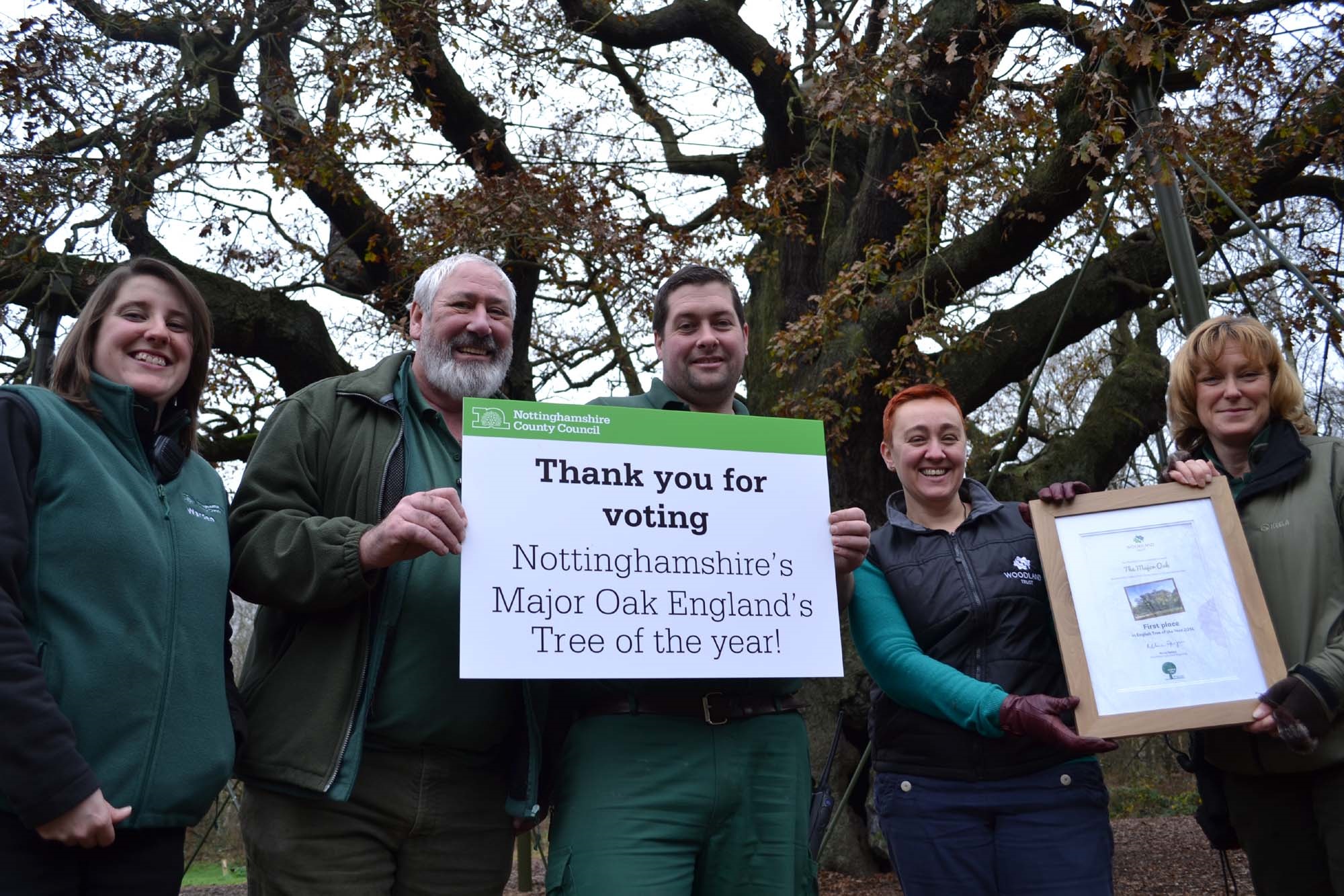 Congratulations to the Major Oak | A Different View
